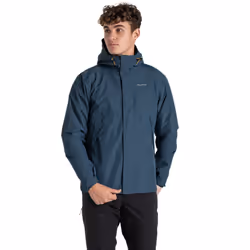 Craghoppers Mens Ossus Waterproof Jacket - XXL, Blue Stone