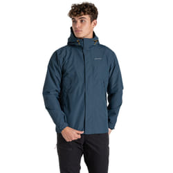 Craghoppers Mens Ossus Waterproof Jacket - XXL, Blue Stone