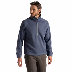 Craghoppers Mens Belton Half Zip Fleece Top - XL, Blue Navy