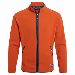 Craghoppers Mens CO2 Renu Technology Fleece Jacket - L, Carnelian/Orange