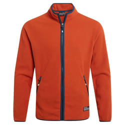 Craghoppers Mens CO2 Renu Technology Fleece Jacket - XL, Carnelian/Orange