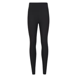 Mountain Warehouse Womens/Ladies Borg Lined Thermal Leggings - L, Black