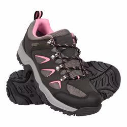 Mountain Warehouse Womens/Ladies Adventurer Waterproof Walking Shoes - 4 UK, Black