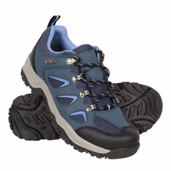 Mountain Warehouse Womens/Ladies Adventurer Waterproof Walking Shoes - 6 UK, Navy