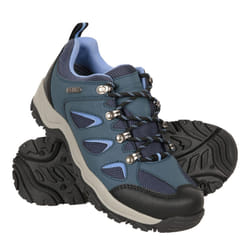 Mountain Warehouse Womens/Ladies Adventurer Waterproof Walking Shoes - 6 UK, Navy