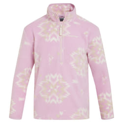 Craghoppers Childrens/Kids Calke Snowflake Half Zip Fleece Top - 13 Years, Orchid