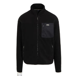 Regatta Mens Frankie Full Zip Fleece Jacket - L, Black