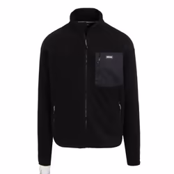 Regatta Mens Frankie Full Zip Fleece Jacket - XL, Black