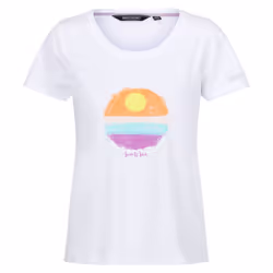Regatta Womens/Ladies Filandra VIII Want To Have Sun T-Shirt - 10 UK, Bleached Aqua