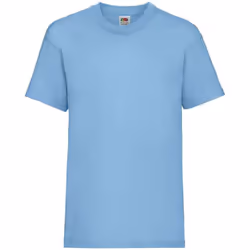 Fruit of the Loom Childrens/Kids Valueweight T-Shirt - 2-3 Years, Sky Blue
