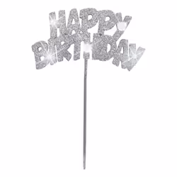 Unique Party Flashing Happy Birthday Cake Topper