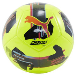 Puma Orbita 7 MS Football - 5, Lemon/Multicoloured