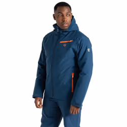Dare 2B Mens Eagle II Ski Jacket - 3XL, Moonlight Denim/Orange Rust