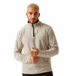 Regatta Great Outdoors Mens Thompson Half Zip Fleece Top - L, Abbeystone