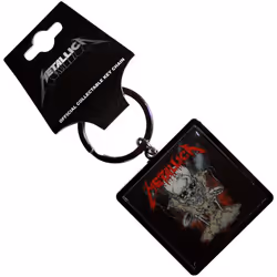 Metallica Skeleton Poster Keyring