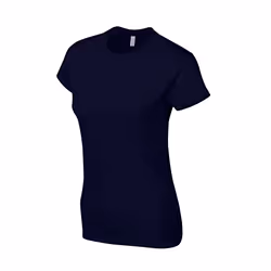 Gildan Womens/Ladies Softstyle Ringspun Cotton T-Shirt - 3XL, Navy
