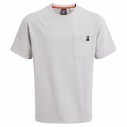 Craghoppers Mens Wakefield Workwear Pocket T-Shirt - S, Soft Grey Marl