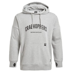 Craghoppers Mens Workwear Oulston Hoodie - S, Soft Grey Marl