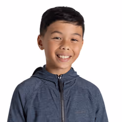 Craghoppers Childrens/Kids Frey Nosilife Hooded Jacket - 11-12 Years, Blue Navy