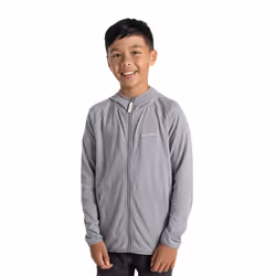 Craghoppers Childrens/Kids Frey Nosilife Hooded Jacket - 9-10 Years, Soft Grey Marl