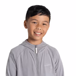 Craghoppers Childrens/Kids Frey Nosilife Hooded Jacket - 9-10 Years, Soft Grey Marl
