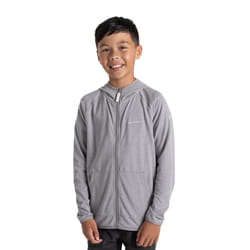 Craghoppers Childrens/Kids Frey Nosilife Hooded Jacket - 11-12 Years, Soft Grey Marl