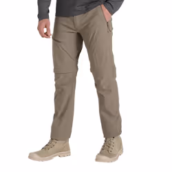 Craghoppers Mens NosiLife Pro III Convertible Trousers - 34R, Pebble