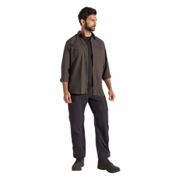 Craghoppers Mens NosiLife III Convertible Cargo Trousers - 38S, Black Pepper
