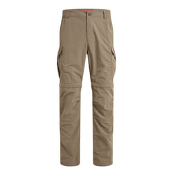 Craghoppers Mens NosiLife III Convertible Cargo Trousers - 40R, Pebble