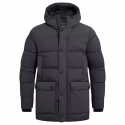 Craghoppers Mens Insulated Hooded Jacket - XL, Dark Iron