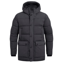 Craghoppers Mens Insulated Hooded Jacket - XL, Dark Iron