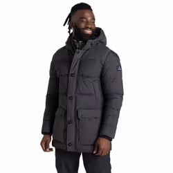 Craghoppers Mens Insulated Hooded Jacket - XL, Dark Iron