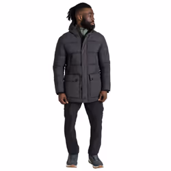 Craghoppers Mens Insulated Hooded Jacket - XL, Dark Iron