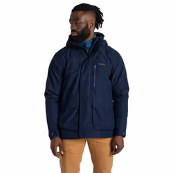 Craghoppers Mens National Trust Padley Waterproof Jacket - S, Blue Navy