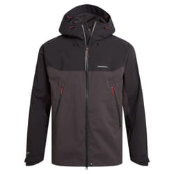 Craghoppers Mens Diggory Stretch Waterproof Jacket - L, Black/Black Pepper