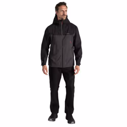 Craghoppers Mens Diggory Stretch Waterproof Jacket - L, Black/Black Pepper