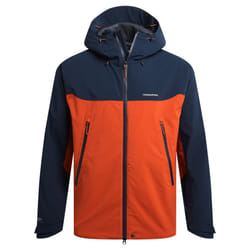 Craghoppers Mens Diggory Stretch Waterproof Jacket - XXL, Blue Navy/Carnelian Orange