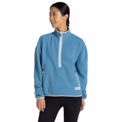 Craghoppers Womens/Ladies CO2 Renu Technology Half Zip Fleece Top - 20 UK, Light Denim