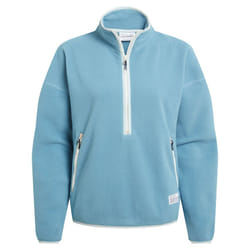 Craghoppers Womens/Ladies CO2 Renu Technology Half Zip Fleece Top - 16 UK, Light Denim