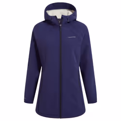 Craghoppers Womens/Ladies Gwen Hooded Soft Shell Jacket - 12 UK, Indigo Blue