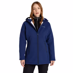 Craghoppers Womens/Ladies Gwen Hooded Soft Shell Jacket - 12 UK, Indigo Blue