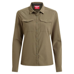 Craghoppers Womens/Ladies NosiLife Pro III Nosilife Long-Sleeved Shirt - 10 UK, Wild Olive