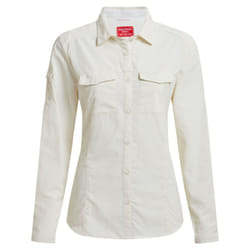 Craghoppers Womens/Ladies Adventure III Nosilife Long-Sleeved Shirt - 12 UK, Sea Salt