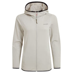 Craghoppers Womens/Ladies Afia Nosilife Hooded Jacket - 12 UK, Light Grey Marl
