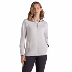 Craghoppers Womens/Ladies Afia Nosilife Hooded Jacket - 12 UK, Light Grey Marl