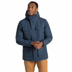 Craghoppers Mens Darragh II Waterproof Jacket - XXL, Blue Stone
