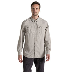 Craghoppers Mens Adventure III Nosilife Long-Sleeved Shirt - XXL, Parchment