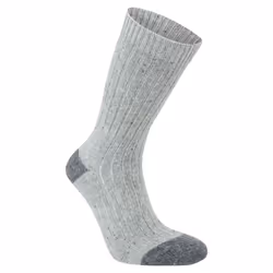 Craghoppers Unisex Adult Torver Walking Socks - 9 UK-12 UK, Light Grey/Black Pepper