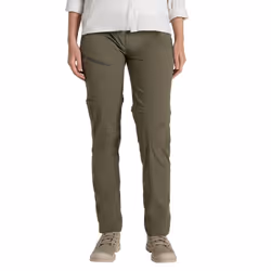 Craghoppers Womens/Ladies Pro III Nosilife Convertible Trousers - 10 UK R, Wild Olive