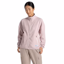 Craghoppers Womens/Ladies CO2 Renu Technology Full Zip Fleece Jacket - 16 UK, Dusky Carnation